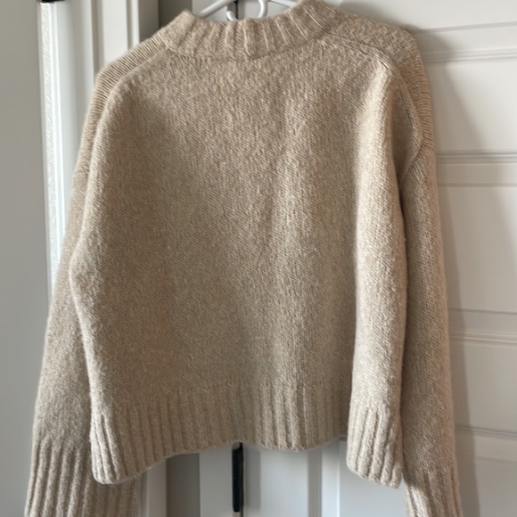 Madewell cream bobble mockneck sweater - Picture 6 of 6